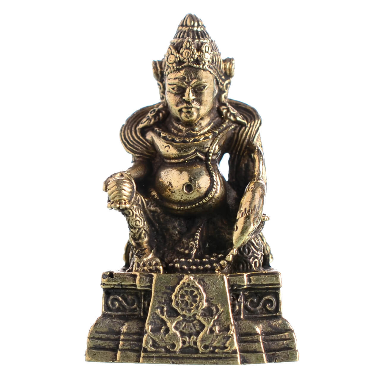 Buddhapur Box Talisman: Kubera Statue