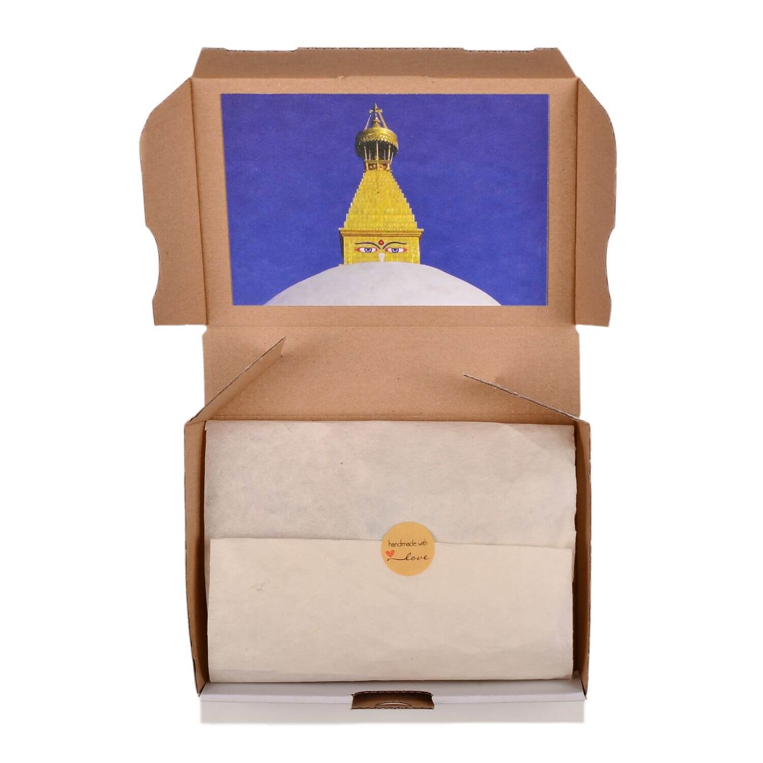 Buddhapur Box Chenrezig: Inhalt verpackt