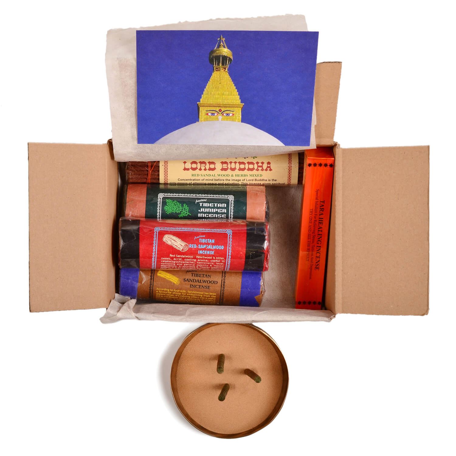 Buddhapur Box: Inhalt in Verpackung