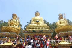 Buddha Garden in Tempelanlage Swayambhunath