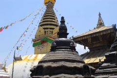 Stupa in Tempelanlage Swayambhunath