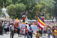 Festzug in Swayambhunath