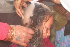 Erster Haarschnitt - Chudakarana - Rasur