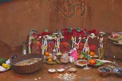 Erster Haarschnitt - Chudakarana -  Altar