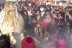Lhosar (Tibetisches Neujahrsfest) - Räucherofen