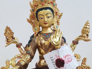 Lakshmi Figur mit Export Siegel