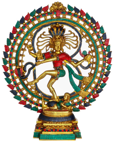 Nataraja Statue Mossaik