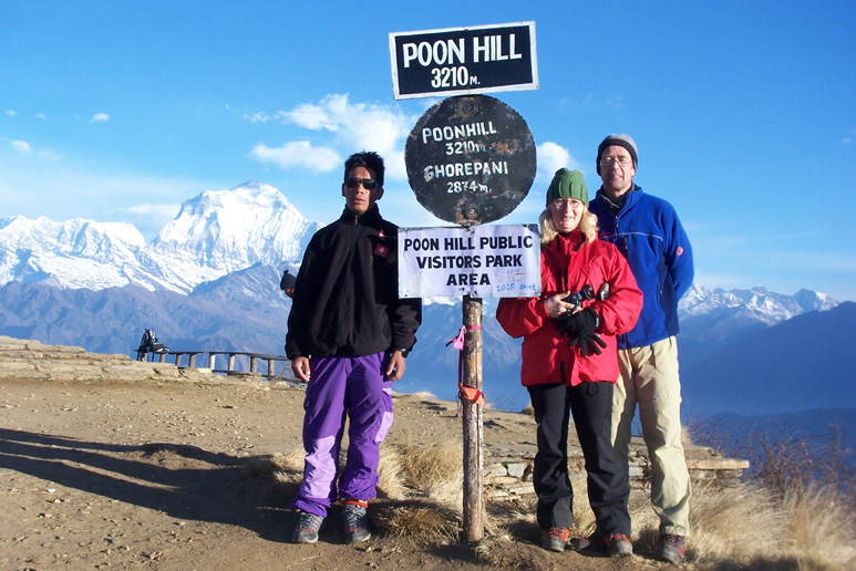 Poon Hill Himalaya, Nepal mit Helga und Billy