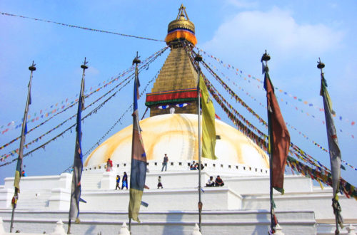 Stupa in Kathmandu, Nepal