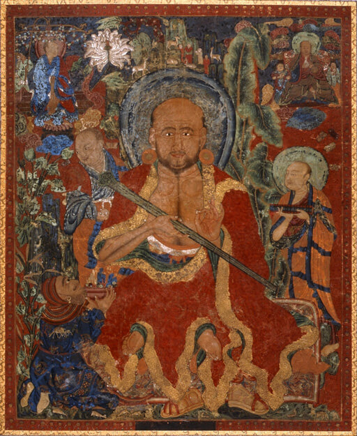 Arhat. Tibet, probably Tsang region. Mid. 14th century. LACMA