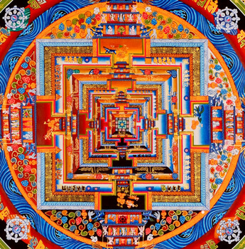 Thangka Mandala Bunt