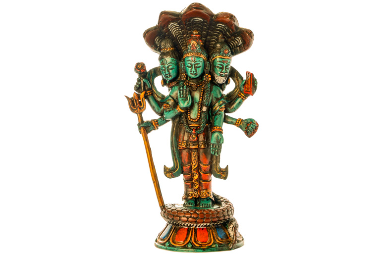 Trimurti Statue Resin