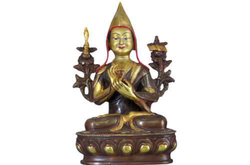 Tsongkhapa Gründer Gelug Schule des tibetischer Buddhismus
