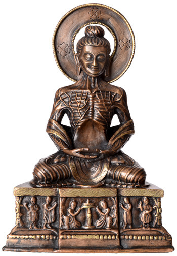 Buddha Gautama als Asket