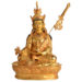 Padmasambhava Statue Vollfeuervergoldet