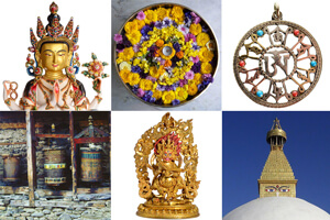 Tibetischer buddha - Der Gewinner 