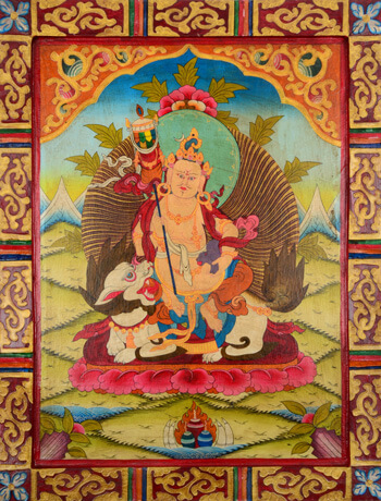 Kloster Thangka Jambhala