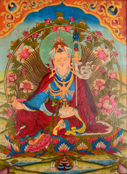 Kloster Thangka Padmasambhava