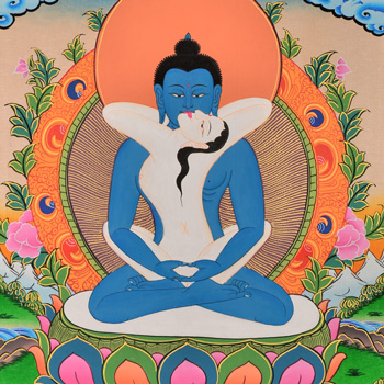 Thangka Adibuddha Samantabhadra