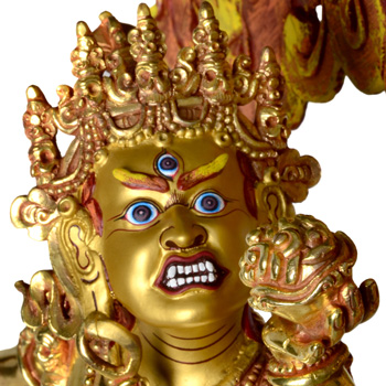 Vajra Dakini Statue Vollfeuervergoldet